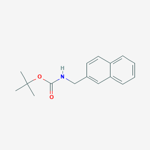 Carbamic acid, (2-naphthalenylmethyl)-, 1,1-dimethylethyl ester