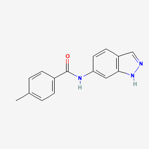 N-(1H-indazol-6-yl)-4-methylbenzamide