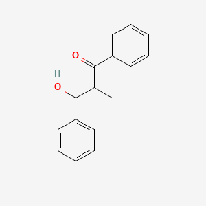 3-Hydroxy-2-methyl-1-phenyl-3-(p-tolyl)propan-1-one