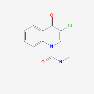 3-Chloro-N,N-dimethyl-4-oxoquinoline-1(4H)-carboxamide