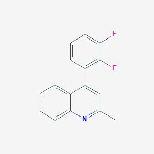 4-(2,3-Difluorophenyl)-2-methylquinoline