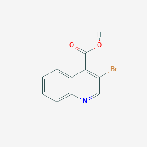 molecular formula C10H6BrNO2 B11861702 3-Bromoquinoline-4-carboxylic acid 