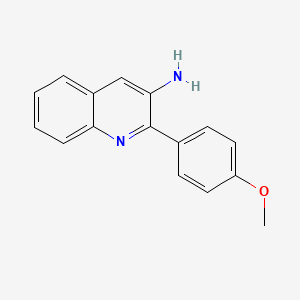 2-(4-Methoxyphenyl)quinolin-3-amine