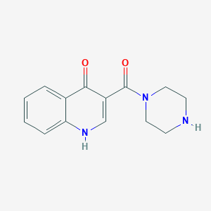 (4-Hydroxyquinolin-3-yl)(piperazin-1-yl)methanone