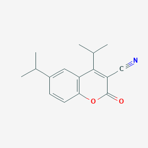 4,6-Diisopropyl-2-oxo-2H-chromene-3-carbonitrile