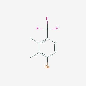 molecular formula C9H8BrF3 B11861920 4-Bromo-2,3-dimethylbenzotrifluoride 