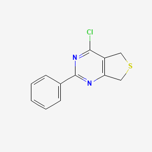 4-Chloro-2-phenyl-5,7-dihydrothieno[3,4-D]pyrimidine