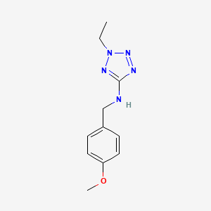 2-ethyl-N-(4-methoxybenzyl)-2H-tetrazol-5-amine