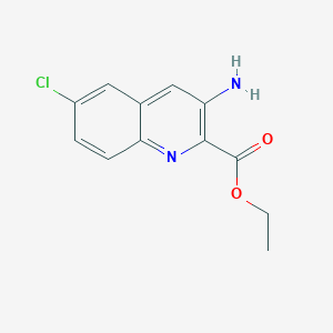 Ethyl 3-amino-6-chloroquinoline-2-carboxylate