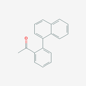 Ethanone, 1-[2-(1-naphthalenyl)phenyl]-