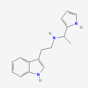 N-(2-(1H-Indol-3-yl)ethyl)-1-(1H-pyrrol-2-yl)ethanamine