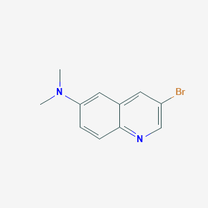 3-Bromo-N,N-dimethylquinolin-6-amine