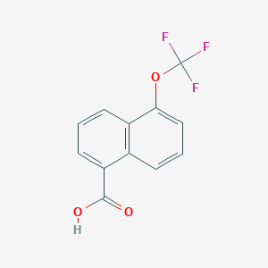 1-(Trifluoromethoxy)naphthalene-5-carboxylic acid