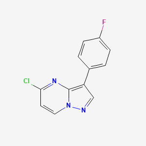 5-Chloro-3-(4-fluorophenyl)pyrazolo[1,5-a]pyrimidine