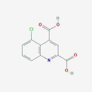 5-Chloroquinoline-2,4-dicarboxylic acid