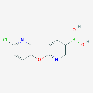 (6-((6-Chloropyridin-3-yl)oxy)pyridin-3-yl)boronic acid