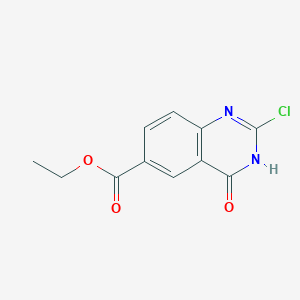 Ethyl 2-chloro-4-oxo-3,4-dihydroquinazoline-6-carboxylate