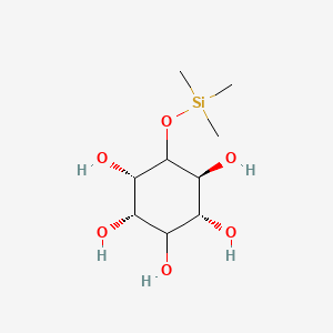 (1S,2R,3R,4S,5S,6R)-6-((Trimethylsilyl)oxy)cyclohexane-1,2,3,4,5-pentaol