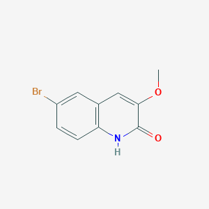 6-Bromo-3-methoxyquinolin-2(1H)-one