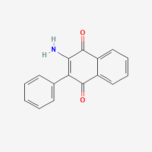 1,4-Naphthalenedione, 2-amino-3-phenyl-