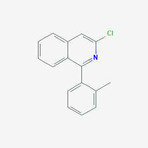 Isoquinoline, 3-chloro-1-(2-methylphenyl)-