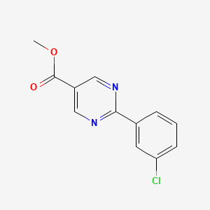 Methyl 2-(3-chlorophenyl)pyrimidine-5-carboxylate