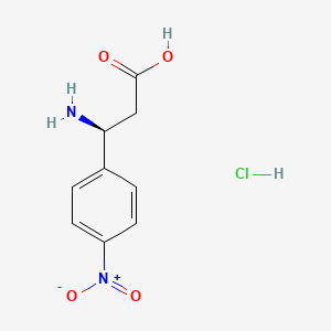 (S)-3-Amino-3-(4-nitrophenyl)propanoic acid hydrochloride