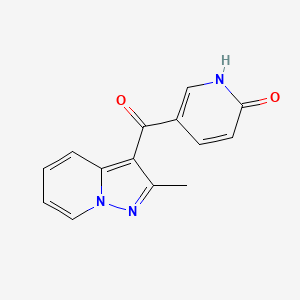 5-(2-Methylpyrazolo[1,5-a]pyridine-3-carbonyl)pyridin-2(1H)-one