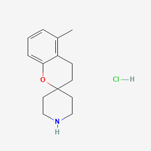 molecular formula C14H20ClNO B11863599 5-Methylspiro[chroman-2,4'-piperidine] hydrochloride 