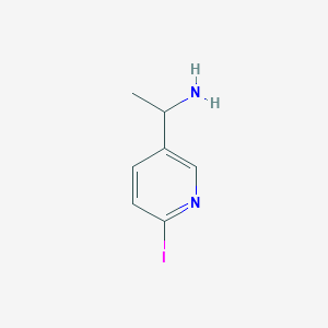 1-(6-Iodopyridin-3-yl)ethanamine