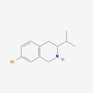 7-Bromo-3-isopropyl-1,2,3,4-tetrahydroisoquinoline