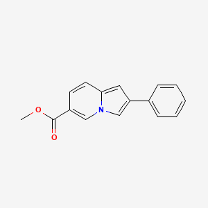 Methyl 2-phenylindolizine-6-carboxylate