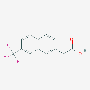 2-(Trifluoromethyl)naphthalene-7-acetic acid