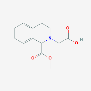 2-(1-(Methoxycarbonyl)-3,4-dihydroisoquinolin-2(1H)-yl)acetic acid