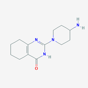 2-(4-Aminopiperidin-1-yl)-5,6,7,8-tetrahydroquinazolin-4(3H)-one