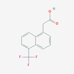 1-(Trifluoromethyl)naphthalene-5-acetic acid