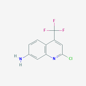 2-Chloro-4-(trifluoromethyl)quinolin-7-amine