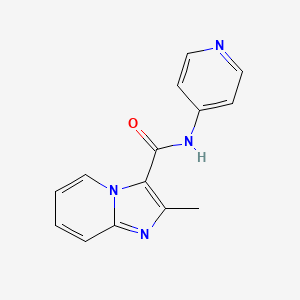 2-methyl-N-(pyridin-4-yl)imidazo[1,2-a]pyridine-3-carboxamide