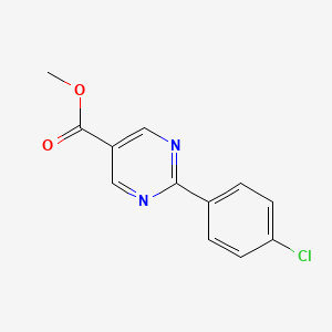 Methyl 2-(4-chlorophenyl)pyrimidine-5-carboxylate