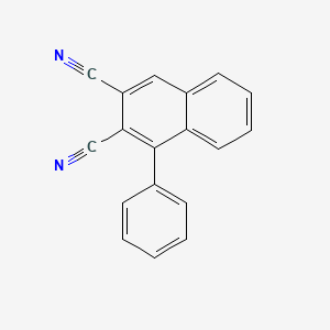 1-Phenyl-2,3-naphthalenedicarbonitrile