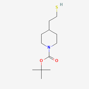 tert-Butyl 4-(2-mercaptoethyl)piperidine-1-carboxylate