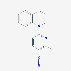 6-(3,4-Dihydroquinolin-1(2H)-yl)-2-methylnicotinonitrile