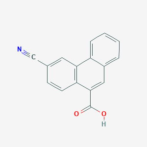 6-Cyanophenanthrene-9-carboxylic acid