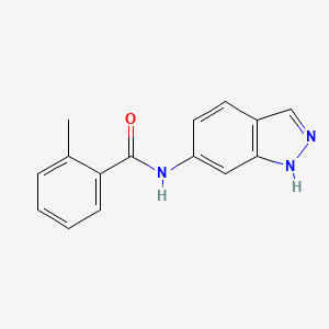 N-(1H-indazol-6-yl)-2-methylbenzamide