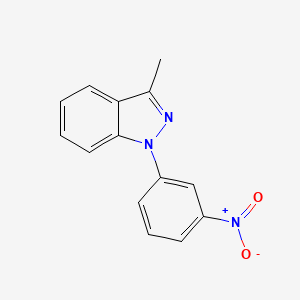 3-Methyl-1-(3-nitro-phenyl)-1H-indazole