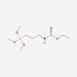 Carbamic acid, [3-(trimethoxysilyl)propyl]-, ethyl ester