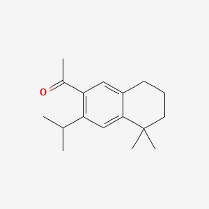 1-(5,6,7,8-Tetrahydro-5,5-dimethyl-3-(1-methylethyl)-2-naphthyl)ethan-1-one