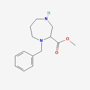 Methyl 1-benzyl-1,4-diazepane-2-carboxylate