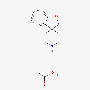 2H-Spiro[benzofuran-3,4'-piperidine] acetate