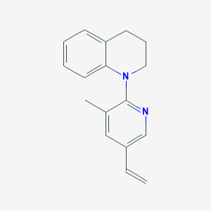 1-(3-Methyl-5-vinylpyridin-2-yl)-1,2,3,4-tetrahydroquinoline